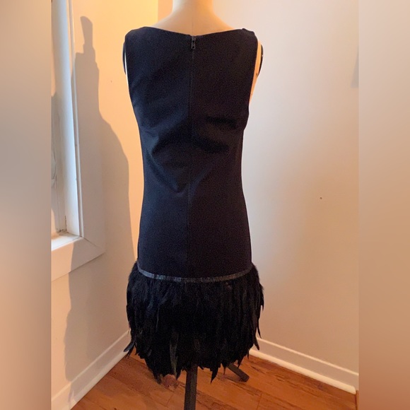 Pink Tartan feather dress size S - Picture 3 of 6